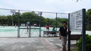 習志野市のテニスコート